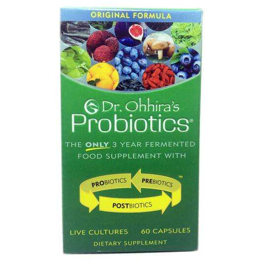 Основне фото товара Dr. Ohhira's, Probiotics Original Formula, Пробіотики, 60 капсул