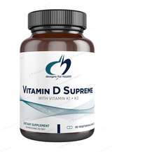 Designs for Health, Vitamin D Supreme with Vitamin K1 and K2, ...