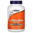 Фото товару Now, L-Citrulline 750 mg, L-Цитруллін 750 мг, 180 капсул