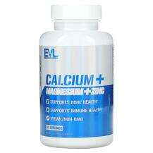 EVLution Nutrition, Кальций магний цинк, Calcium + Magnesium +...