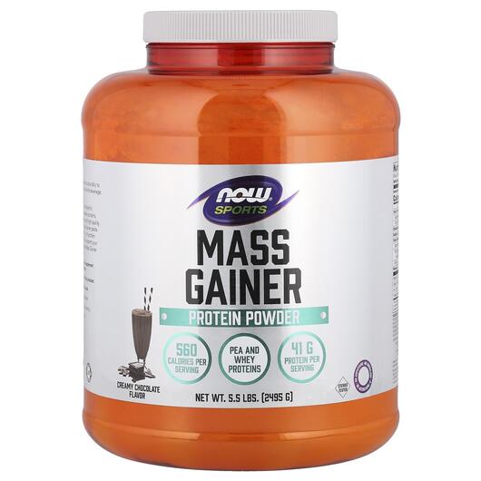 Основне фото товара Sports Mass Gainer Protein Powder Creamy, Органічний Протеїн, 249