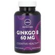 MRM, Гинкго с витамином B, Ginkgo B 60 mg, 120 капсул