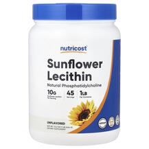 Лецитин Sunflower Lecithin Unflavored Nutricost