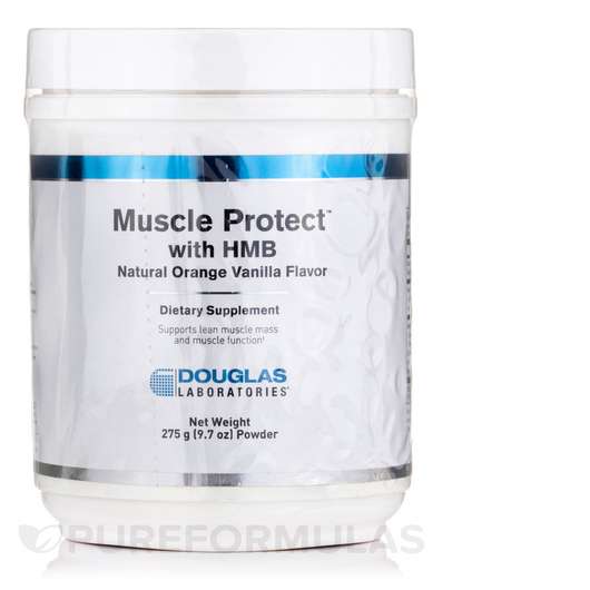 Основне фото товара Muscle Protect with HMB Natural Orange Flavor, Гідроксиметилбу...