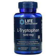Life Extension, L-Tryptophan 500 mg, 90 Vegetarian Capsules