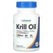 Фото товару Nutricost, Krill Oil 1000 mg, Олія Антарктичного Кріля, 60 капсул