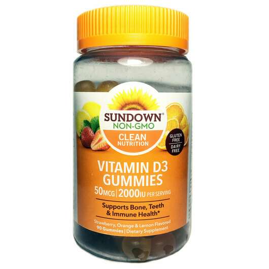 Фото товару Vitamin D3 Gummies 50 mcg 2000 IU