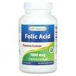 Фото товару Best Naturals, Folic Acid 1000 mcg, Фолієва кислота, 240 таблеток