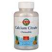 Фото товару KAL, Calcium Citrate Chewable, Цитрат Кальцію, 60 цукерок