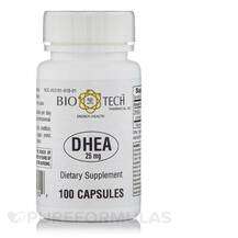 Tech Pharmacal, DHEA 25 mg, Дегідроепіандростерон, 100 капсул