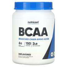 Nutricost, Performance BCAA Unflavored, 900 g