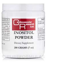 Ecological Formulas, Inositol Powder Myo-Inositol, 200 Grams