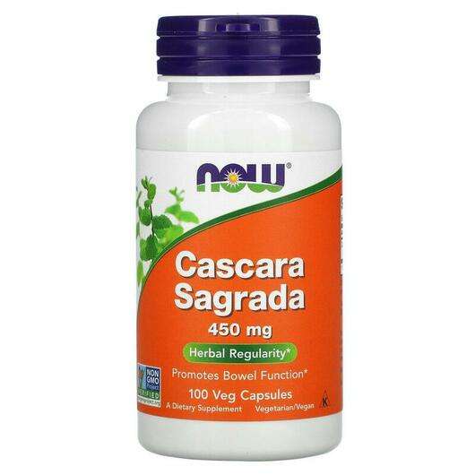 Cascara Sagrada 450 mg, Каскара Саграда 450 мг, 100 капсул