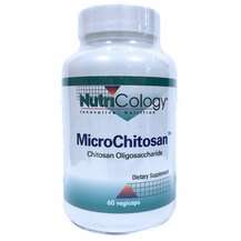 Nutricology, Микрохитозан, MicroChitosan, 60 капсул