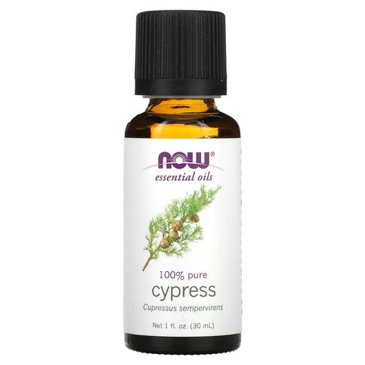 Основное фото товара NOW Foods, Эфирное масло, Pure Essential Oil Cypress, 30 мл