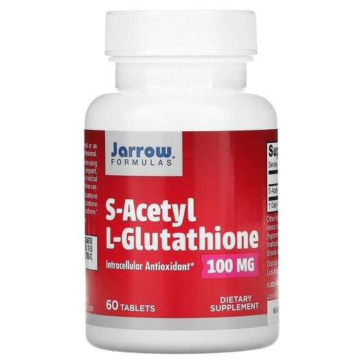 S-Acetyl L-Glutathione, Ацетил Глутатіон 100 мг, 60 таблеток