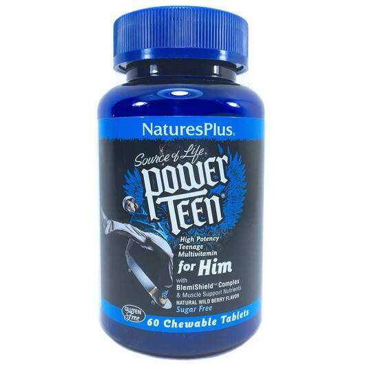 Source of Life Power Teen For Him, 60 Tablets
