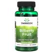 Фото товара Swanson, Черника, Bilberry Fruit 470 mg, 100 капсул