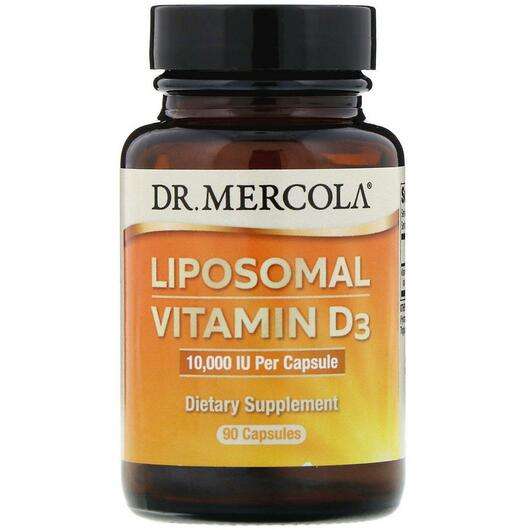 Liposomal Vitamin D3 10000 IU, Ліпосомальний D3, 90 капсул