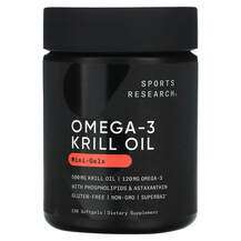 Sports Research, Antarctic Krill Oil 500 mg, Олія Антарктичног...