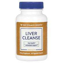 The Vitamin Shoppe, Liver Cleanse, Детокс, 60 капсул