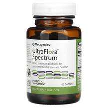 Metagenics, Пробиотики, UltraFlora Spectrum, 60 капсул