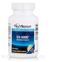 NuMedica, D3-5000, Вітамін D3, 90 капсул