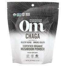 Om Mushrooms, Chaga Certified Organic Mushroom Powder, 200 g
