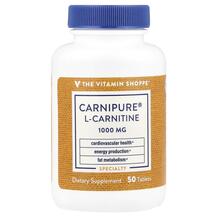 L-Карнітин Carnipure L-Carnitine 1000 mg 50 таблеток