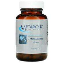 Metabolic Maintenance, L-Methylfolate 10 mg, L-5-метилтетрагід...