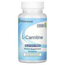Nutra BioGenesis, L-Carnitine, L-Карнітин, 60 капсул