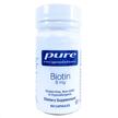 Фото товара Pure Encapsulations, Биотин 8 мг, Biotin 8 mg, 60 капсул
