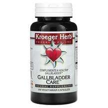 Kroeger Herb, Поддержка желчного пузыря, Gallbladder Care, 100...