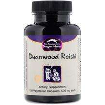 Dragon Herbs, Грибы Рейши 500 мг, Duanwood Reishi 500 mg, 100 ...