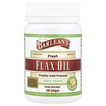 Fresh Flax Oil Льняное Масло Barlean's 100 капсул
