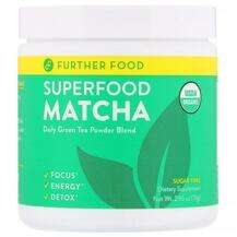 Further Food, Mindful Matcha Green Tea Powder, 75 g