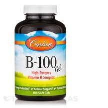 B-комплекс B-100 Gel Carlson 100 капсул