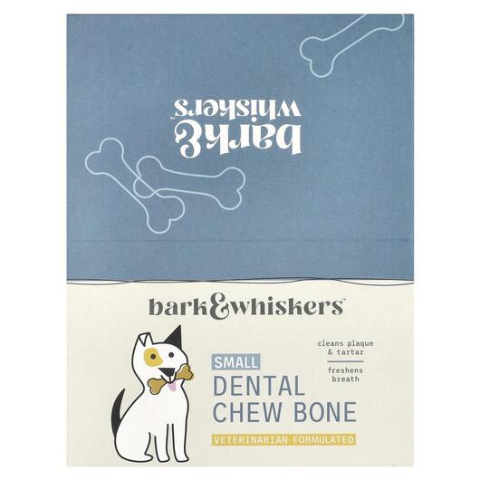 Основне фото товара Dental Chew Bone Small For Dogs 12 Bones, Зміцнення кісток, 22 g 