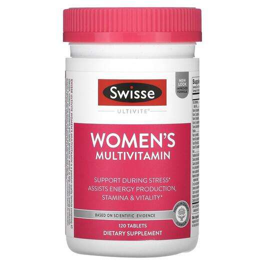 Основное фото товара Swisse, Мультивитамины для женщин, Women's Multivitamin, 120 т...