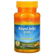 Thompson, Royal Jelly Ultra Potency 2000 mg, 60 Vegetarian Cap...