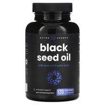 NutraChamps, Черный тмин, Black Seed Oil, 120 капсул