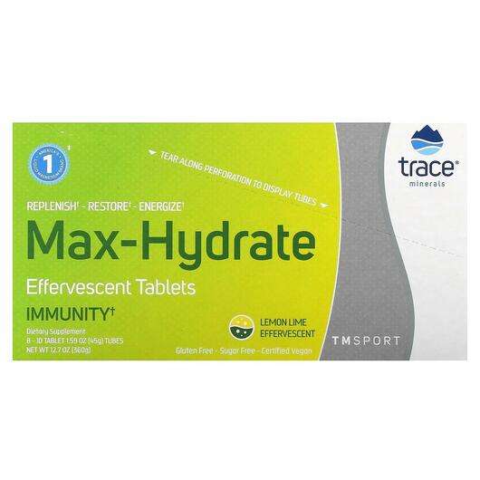 Основне фото товара TM Sport Max-Hydrate Immunity Effervescent Tablets Lemon Lime ...