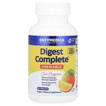Enzymedica, Digest Complete Chewable Orange, Ферменти, 60 табл...