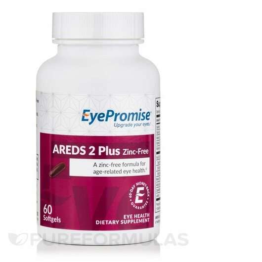 Основне фото товара EyePromise, AREDS 2 Plus Zinc-Free, Підтримка здорового зору, ...