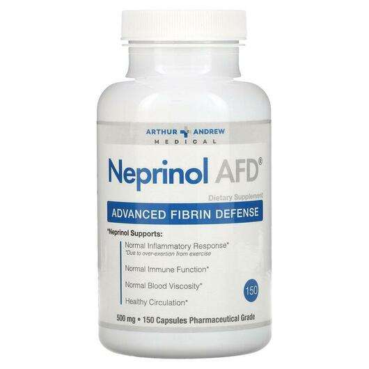 Основное фото товара Arthur Andrew Medical, Neprinol AFD 500 mg, Непринол АФД 500 м...