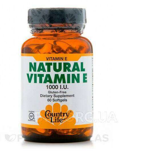 Фото товару Natural Vitamin E 1000 IU