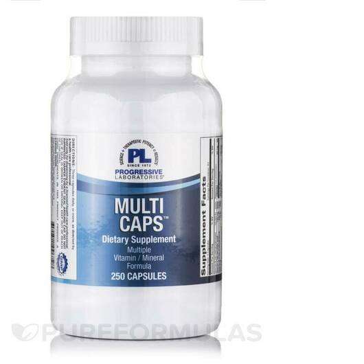 Основное фото товара Progressive Labs, Мультивитамины, Multi Caps, 250 капсул