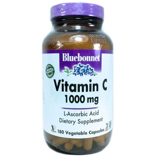 Vitamin C 1000 mg, Вітамін C 1000 мг, 180 капсул