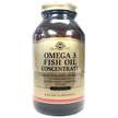 Фото товару Solgar, Omega 3 Fish Oil Concentrate, Омега-3, 120 капсул