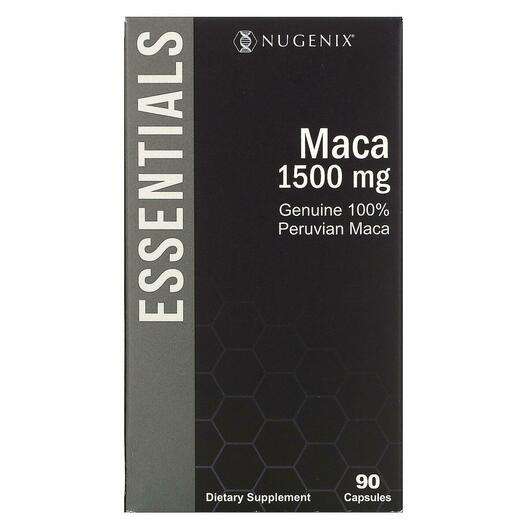 Основне фото товара Nugenix, Maca 1500 mg, Мака, 90 капсул